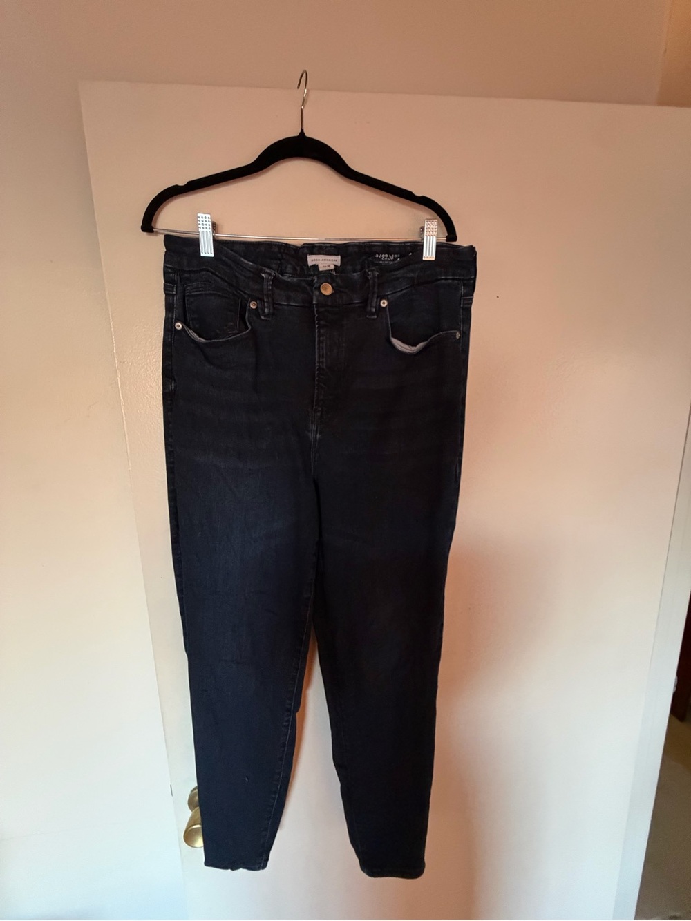 Good American Good Legs High-Rise Slim Jeans